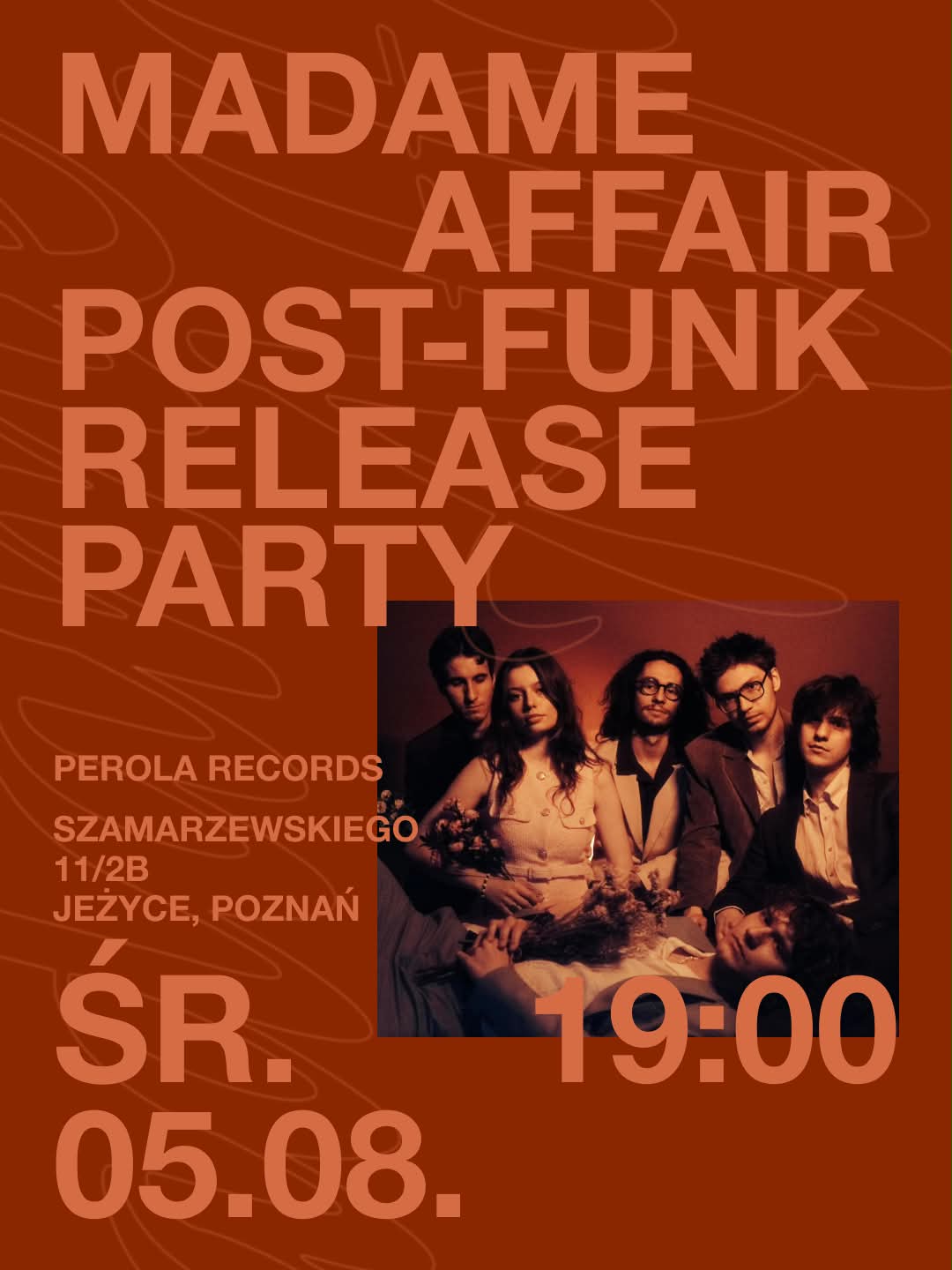 Madame Affair - Post-Funk Release Party w Perola Records
